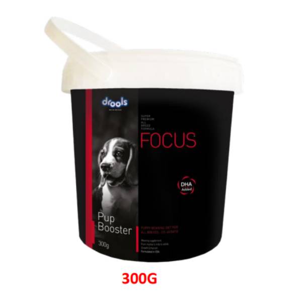 Drools Focus Pup Booster For All Breeds, 300 gm
