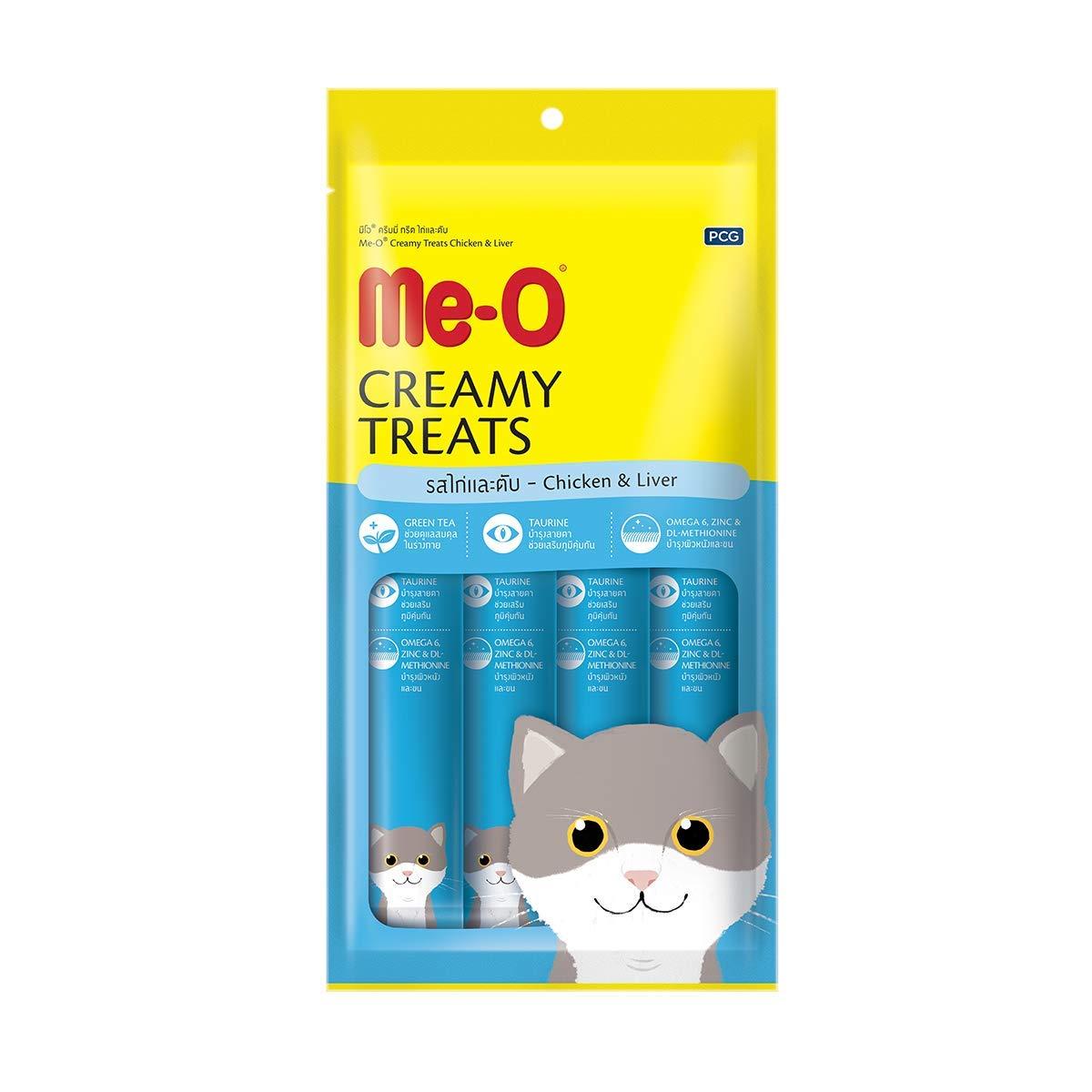 MeO Creamy Cat Treats - Chicken & Liver