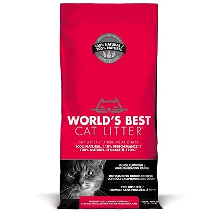 World Best Cat Litter Multicat Clumping Formula
