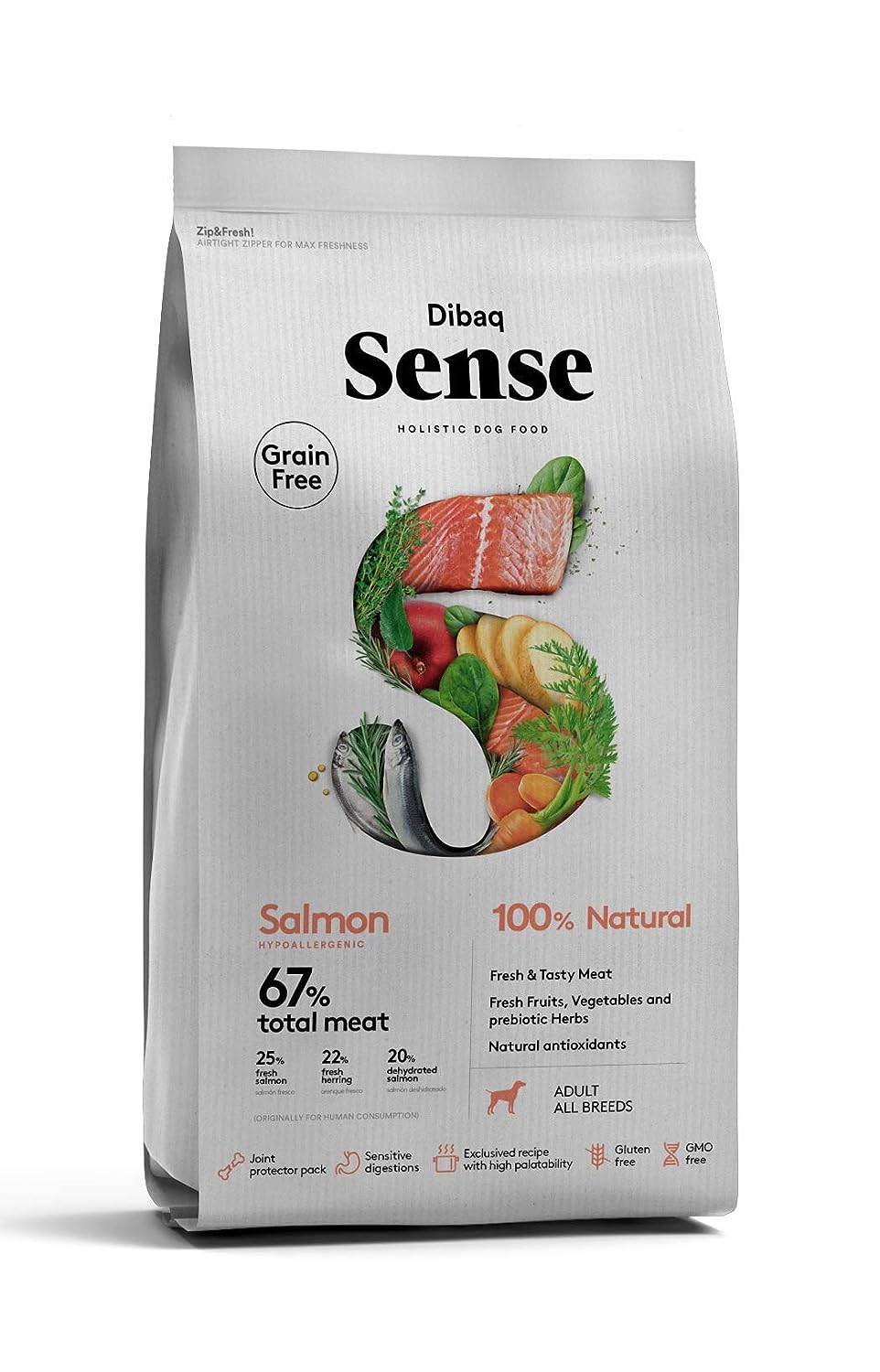Dibaq Sense Grain Free Salmon Hypoallergenic Dog food