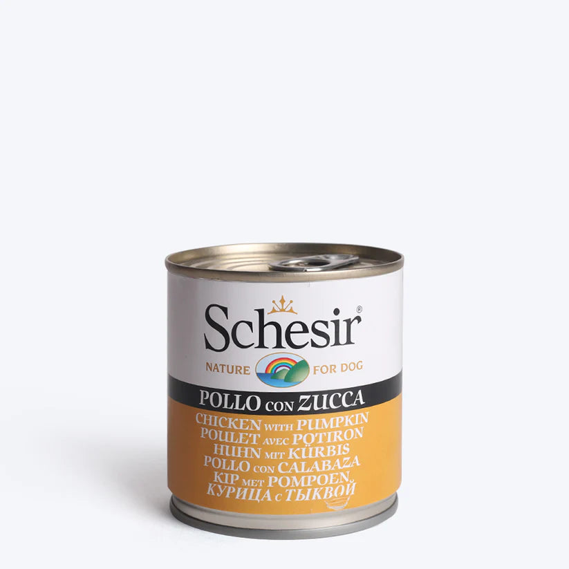 Schesir 46% Chicken with Pumpkin Gravy Wet Dog Food - 285 g