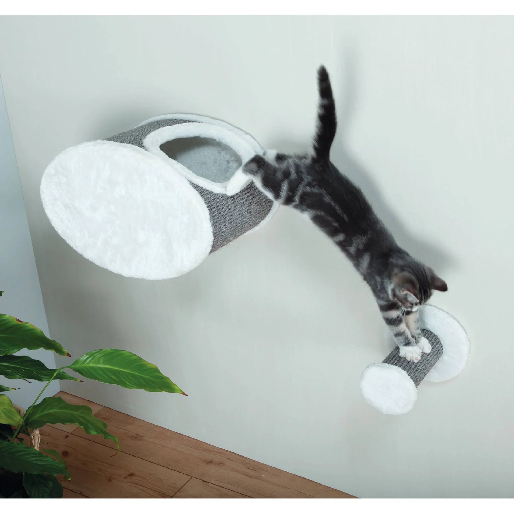Trixie Cat climbing Steps for Wall Mounting