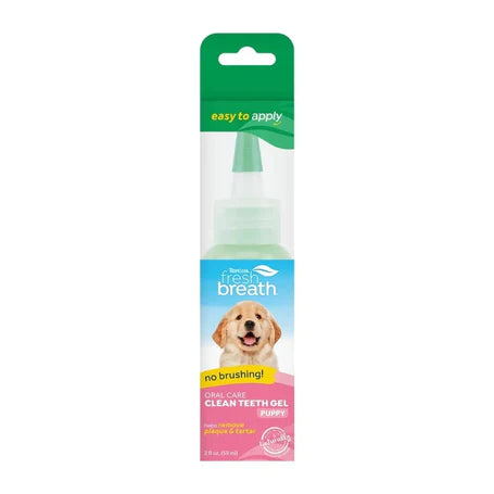Tropiclean Fresh Breath Clean Teeth Gel For Puppy - 59ml
