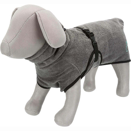 Trixie 60 Cm Bathrobe for Dogs - Grey