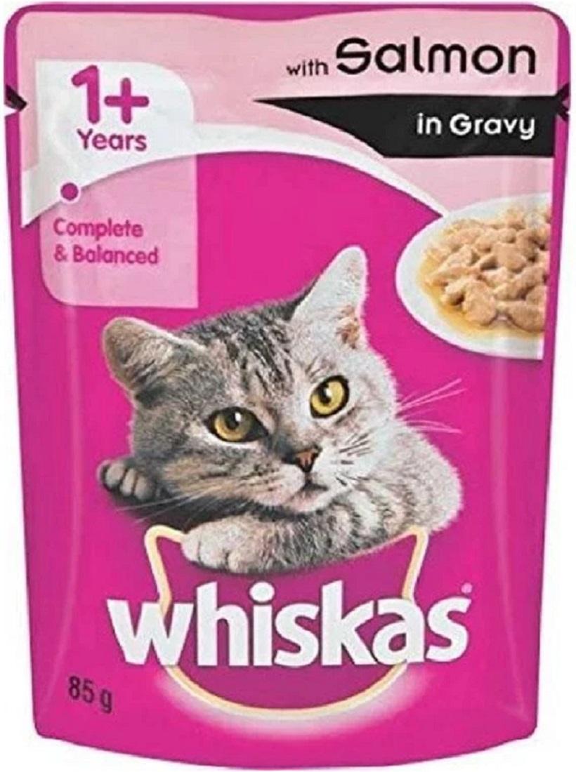Whiskas - Salmon In Gravy Cat food Wet Meal